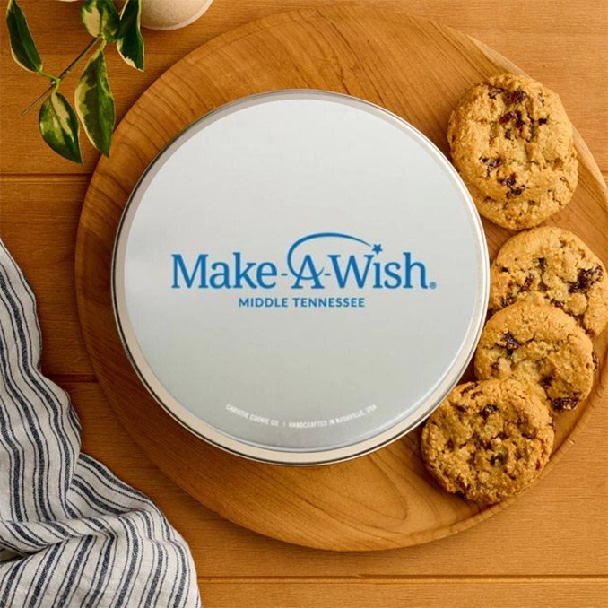 Make-A-Wish Cookies Tin | The Christie Cookie Co.